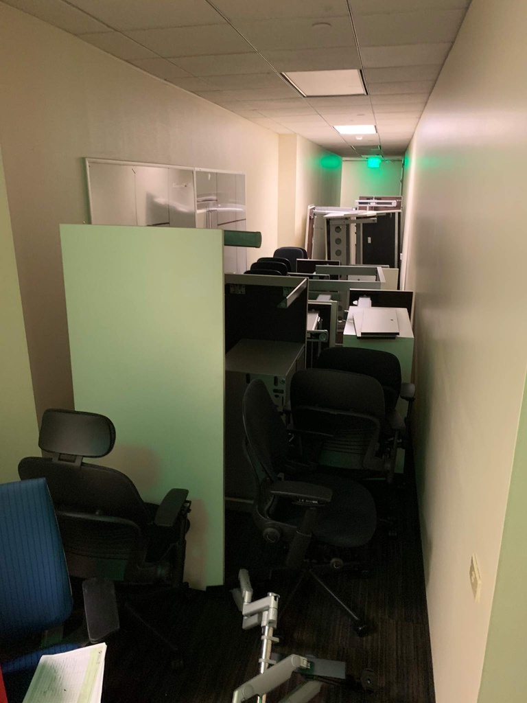 Storage Area Task chairs and misc modular parts