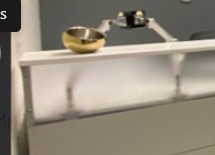 reception monitor arms