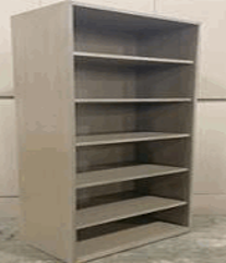 Expansion Casegoods Private Office Bookcase, 36Wx20Dx84H