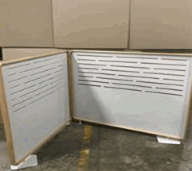 Hinged Screen, 48Wx55H