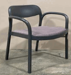 Laru Arm Chair, Upholstered Seat