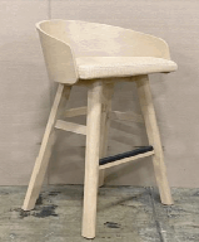 Schale Stool, Bar, Seat and Back