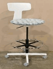 Workshop Stool, Back