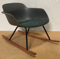 Teknion, Sicla Chair, Rocker Base, Upholstered Seat, Seat Only