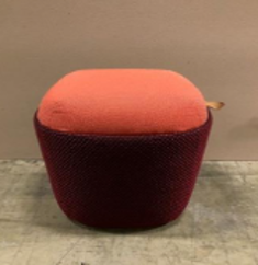 Cesto Stool, Fabric Base