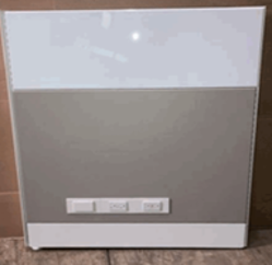 Teknion, Leverage Mockup, Conventional Panel - Segmented, Powered, 30" Rail, 36Wx42H, (Formerly Rebecca DIX/PST)