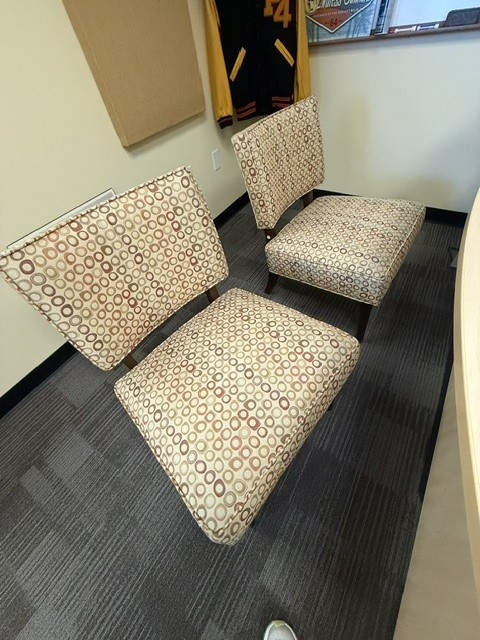 Light Fabric Guest Chairs