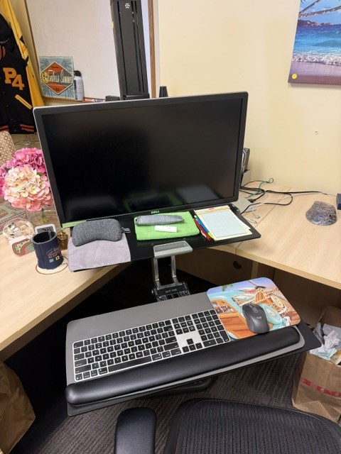 Monitor + Keyboard + Veridesk Setups in Offices