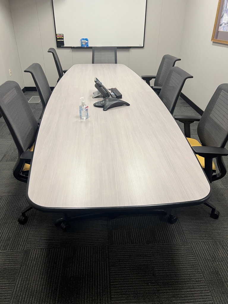 12'6"x4' Conf. 2 piece light wood grain