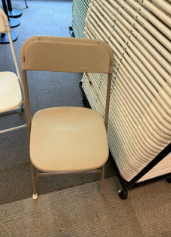 CREAM STACK CHAIRS