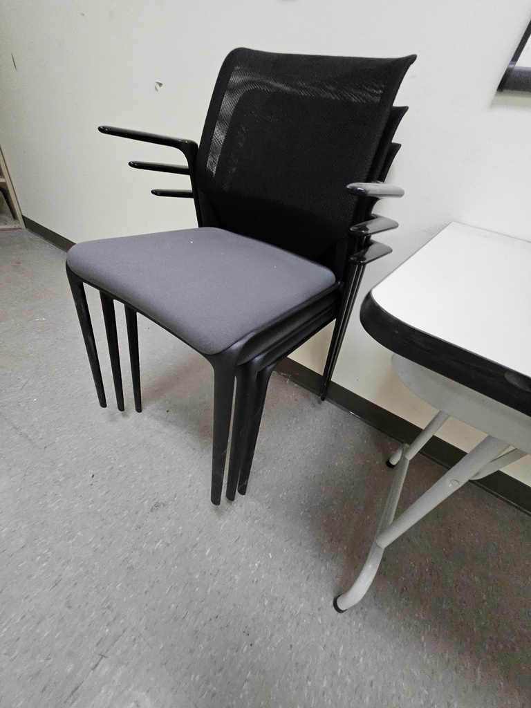 Black Stacking Chairs