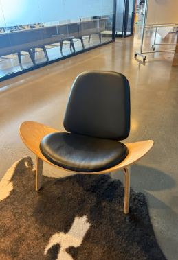 Black/Wood Side chairs