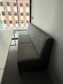 Grey Armless Couch