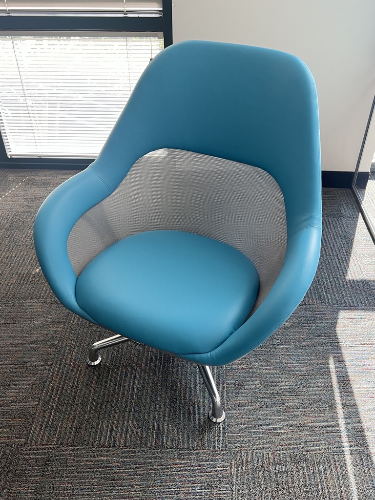 Baby blue Coelesse chair
