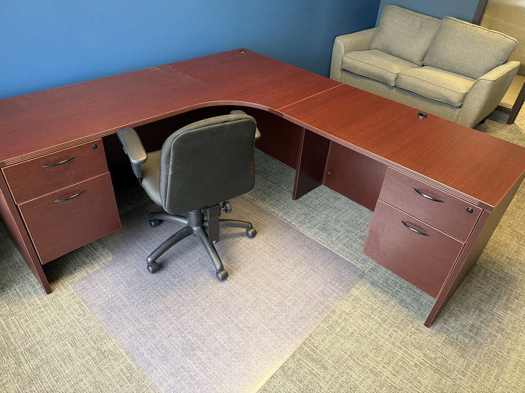77 1/2 x 71 x 29 CREDENZA DESK