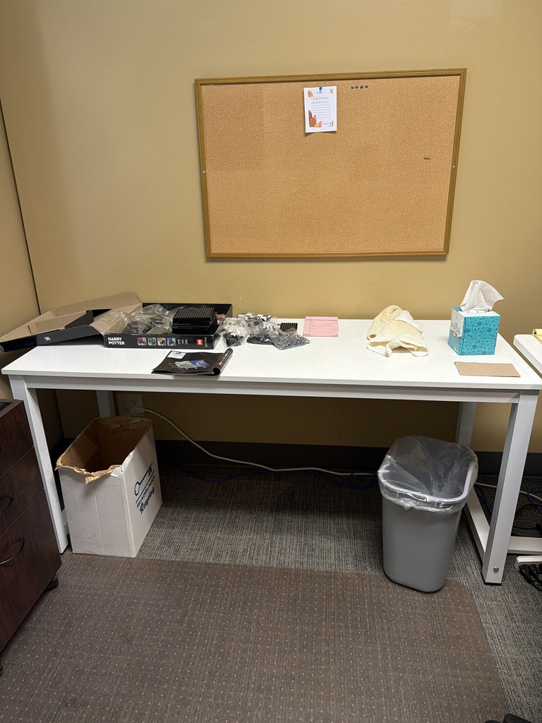 63x 23 5/8 x 28 3/4 WHITE TABLE