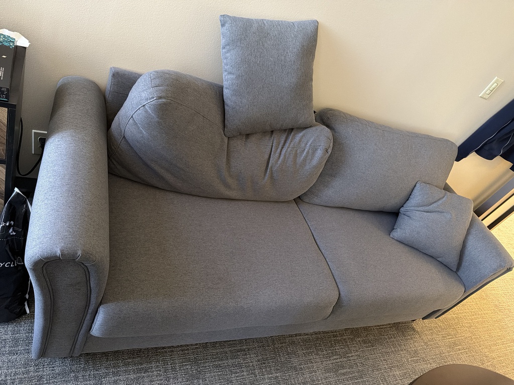 GREY COUCH