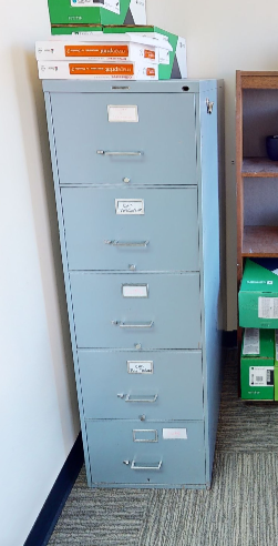 5D vertical filing cabinet