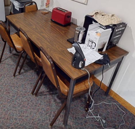 staff room table