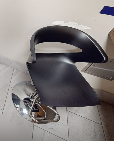 Barstool, adjustable w/arms