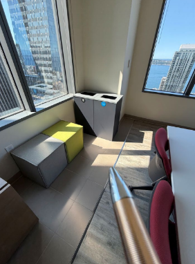 FABRIC CUBE (GRAY)