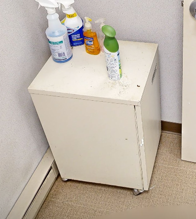 Steel mobile cabinet