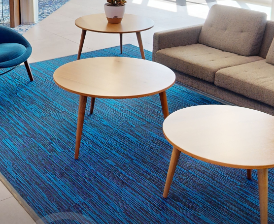 Round coffee table