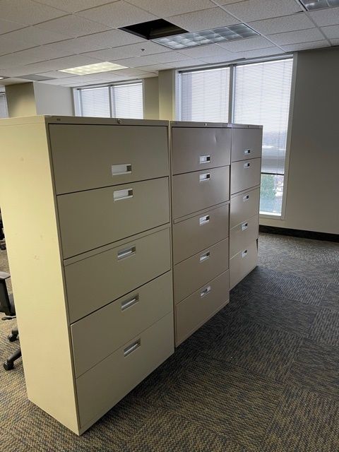 5-Drawer, Metal Filing - 5+ Drawer Lateral