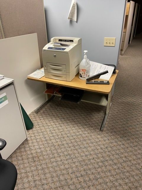 Maple Printer Table