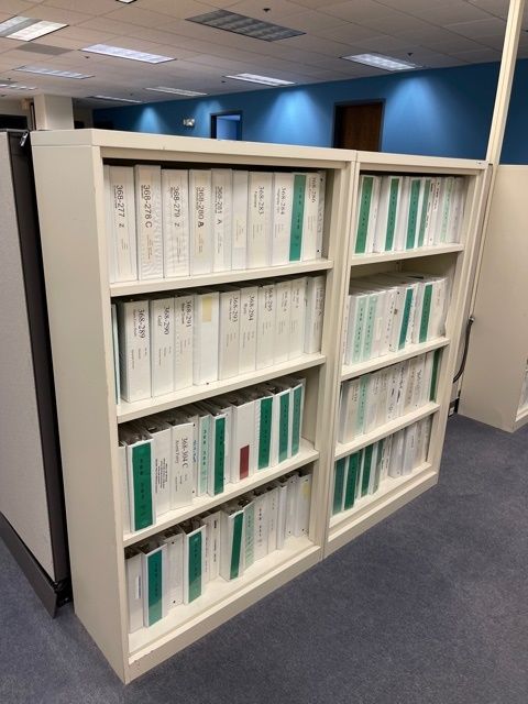 Bookcase - 4 Shelves Metal