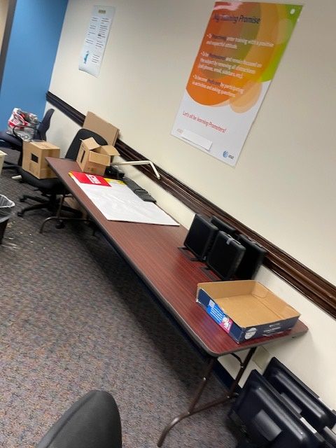 Medium Folding Table - 4 Sided 6'