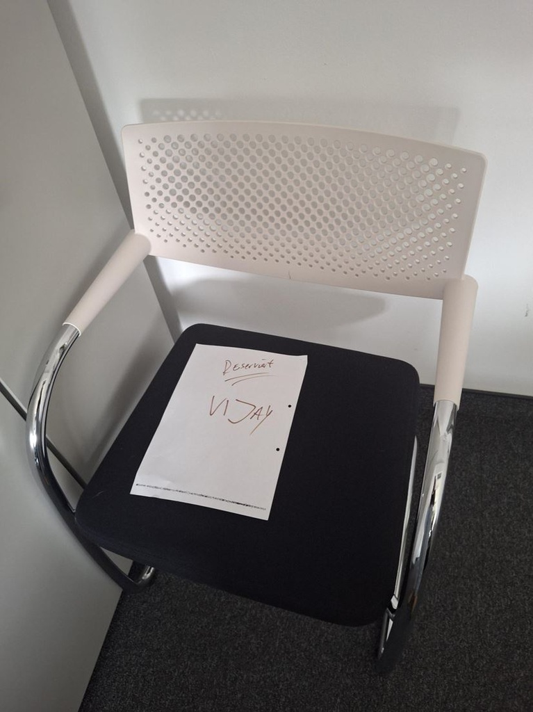 Guest Chair - Black &amp; White