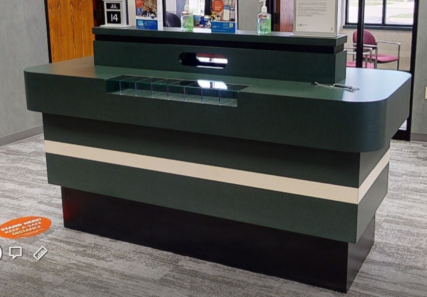 Cheque desk