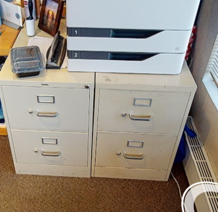 2D vertical file cabinet