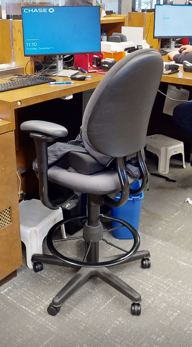 Teller task chair w/arms