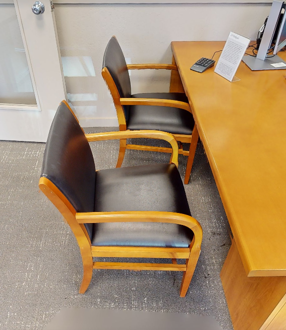 Black Guest chair