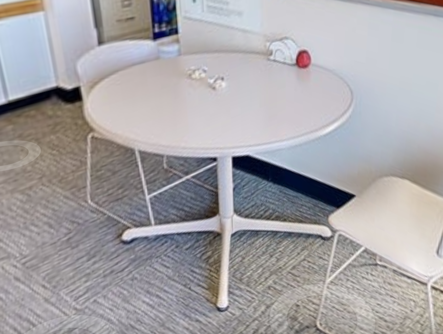 Round meeting table
