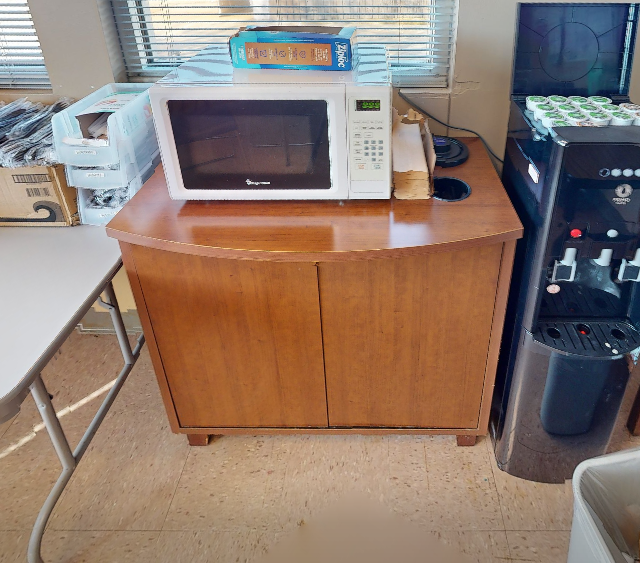 2-Door coffee cabinet