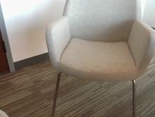 Elevated conference chair 