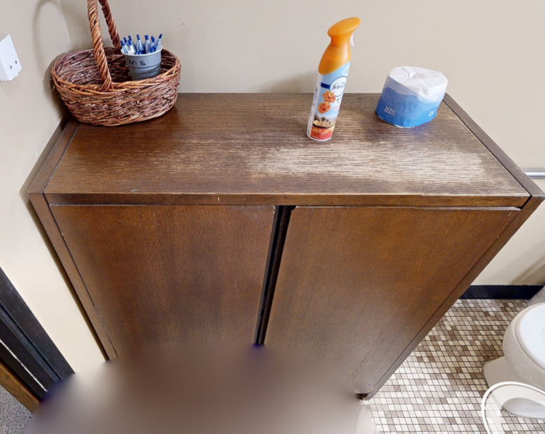 2 door tall cabinet