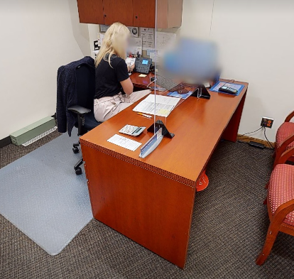 desk - L-shaped