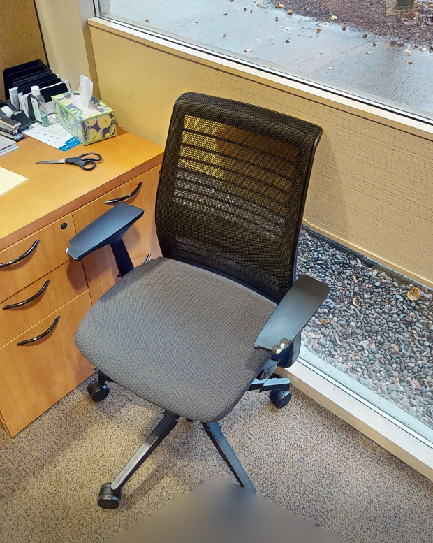 Task chair, with arms