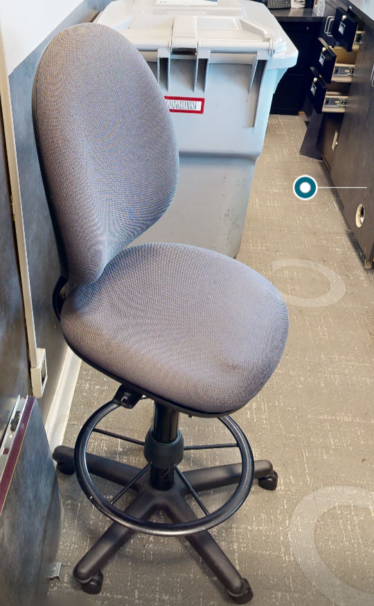 Teller task chair no arms