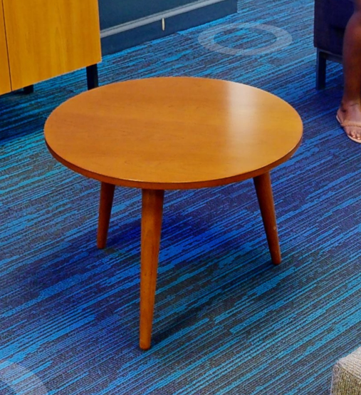 Round coffee table