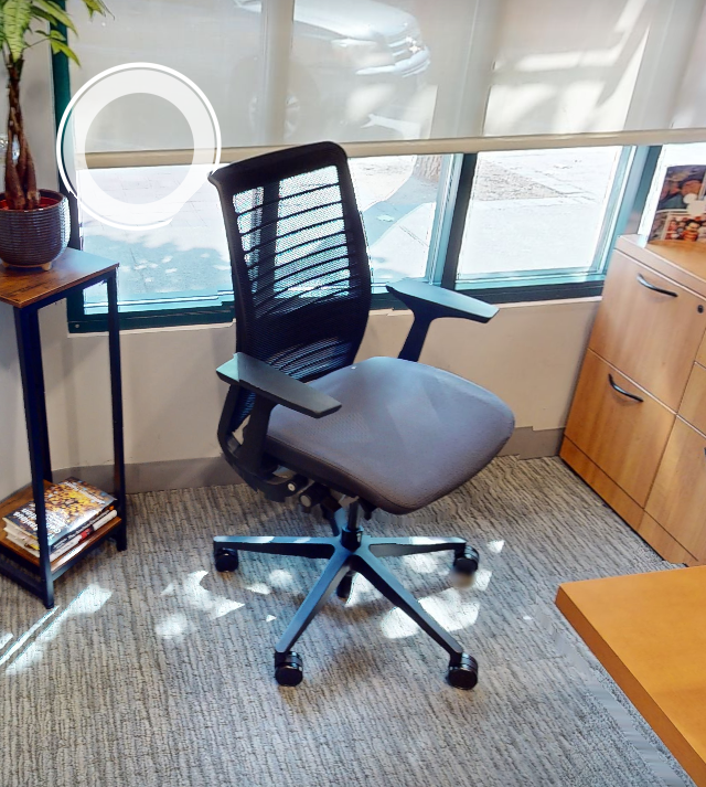 Task chair, with arms