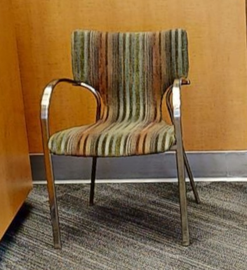 Metal guest chair