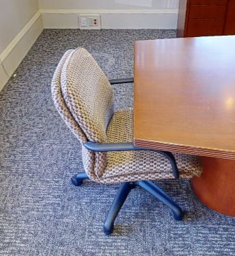 Check task chair with arms