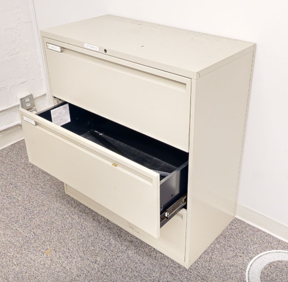 3D lateral file cabinet