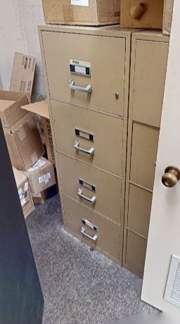 4D vertical file cabinet