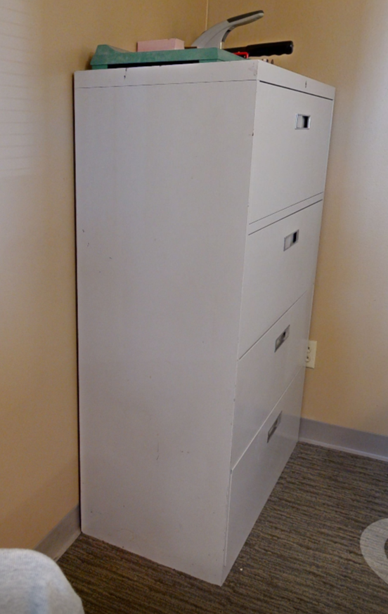 4D lateral filing cabinet